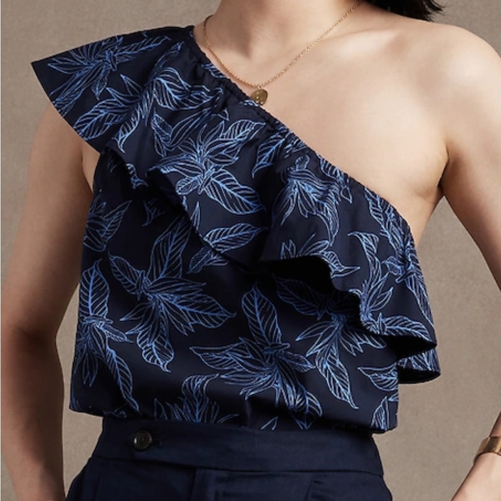 Banana Republic one shoulder top